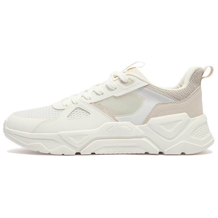 361° Casual Shoes Men Low-Top White Beige