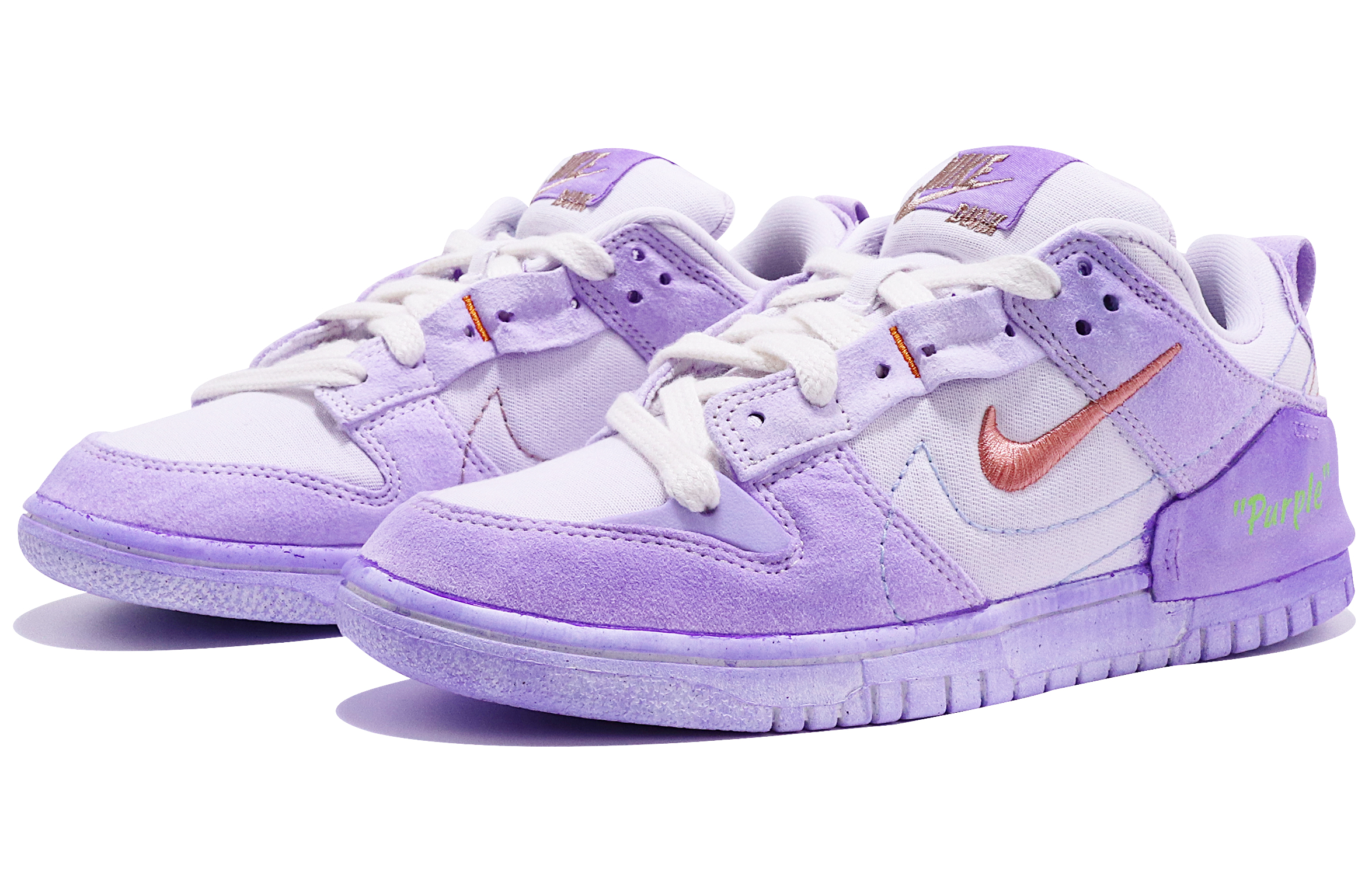 Nike Dunk Slip Resistant, Abrasion Resistant, Lightweight Low Top Skateboard Shoes Women's Purple