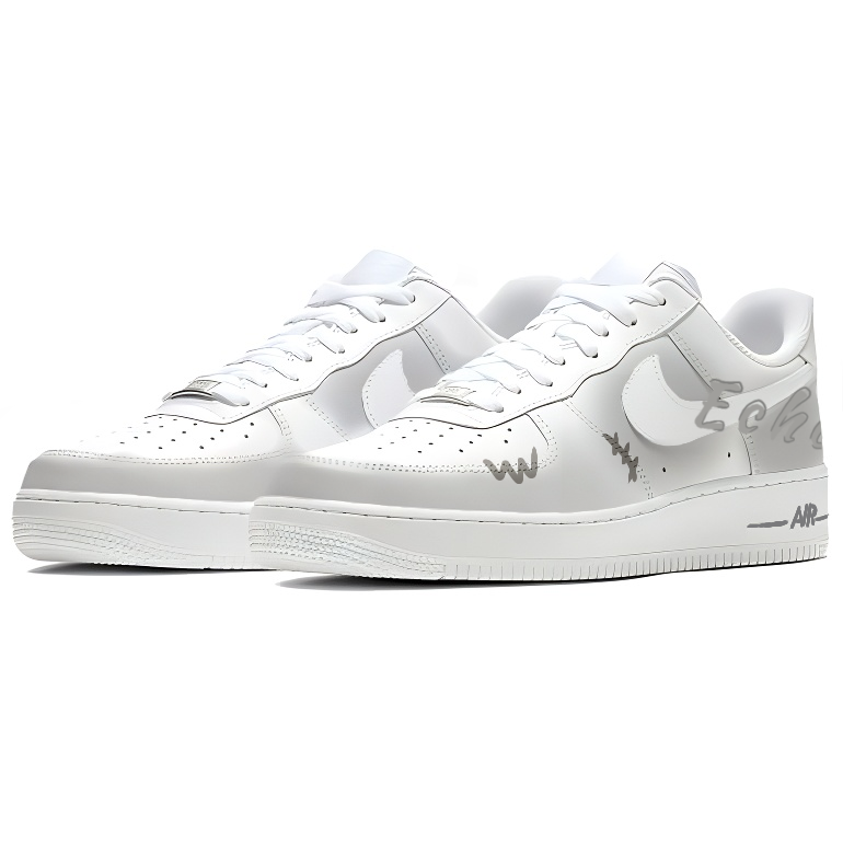 Nike Air Force 1 Resound Coverage Cushioning Abrasion Resistant Low Top Skateboard Shoes Unisex Brown Gray купить в интернет-магазине Yoocart с быстрой доставкой по России.
