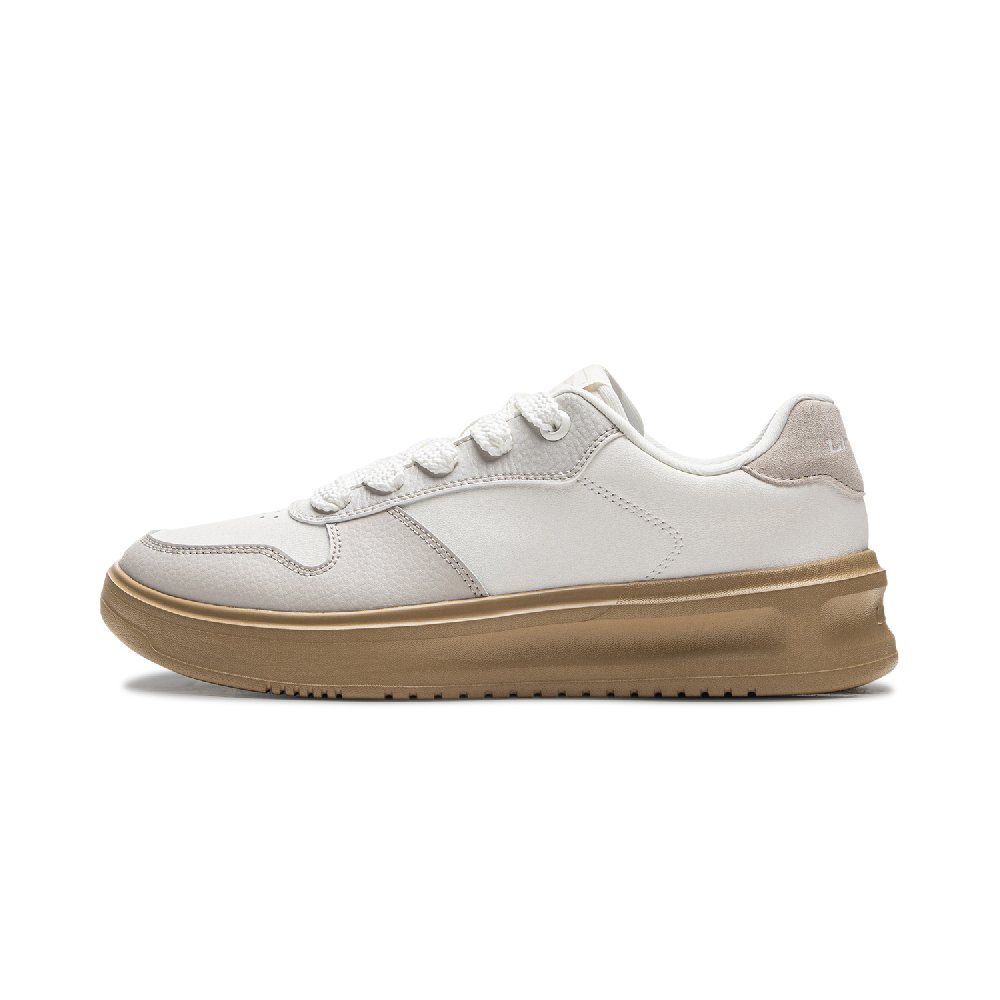 LiNing Sky Cloud Anti-Slip And Wear-Resistant Breathable Low-Top Skateboard Shoes Men's White