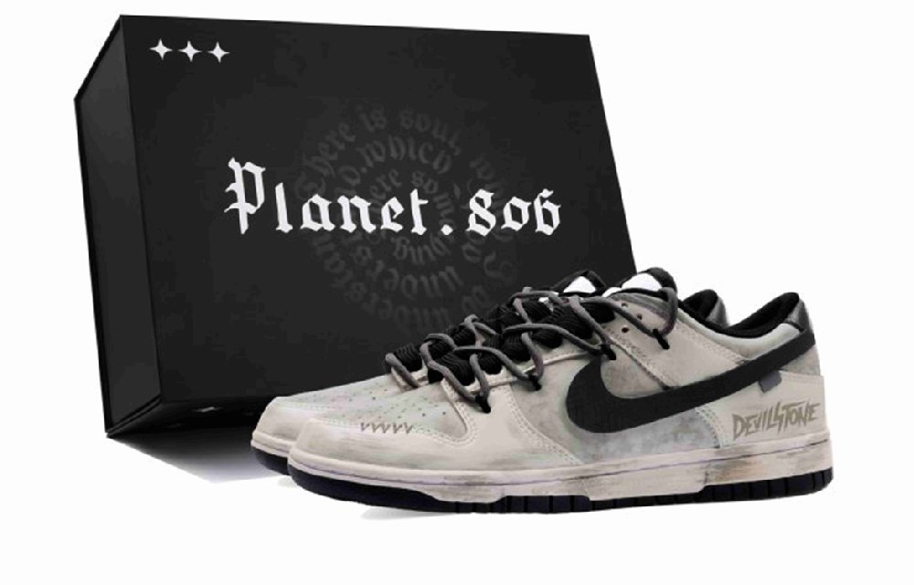 Nike Dunk Abrasion Resistant Low Top Skateboard Shoes Unisex Dark Brown