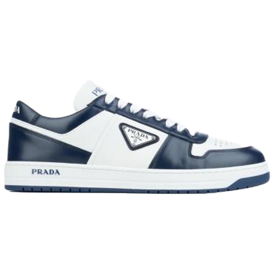 PRADA Downtown Low top Skateboard Shoes Men's Blue
