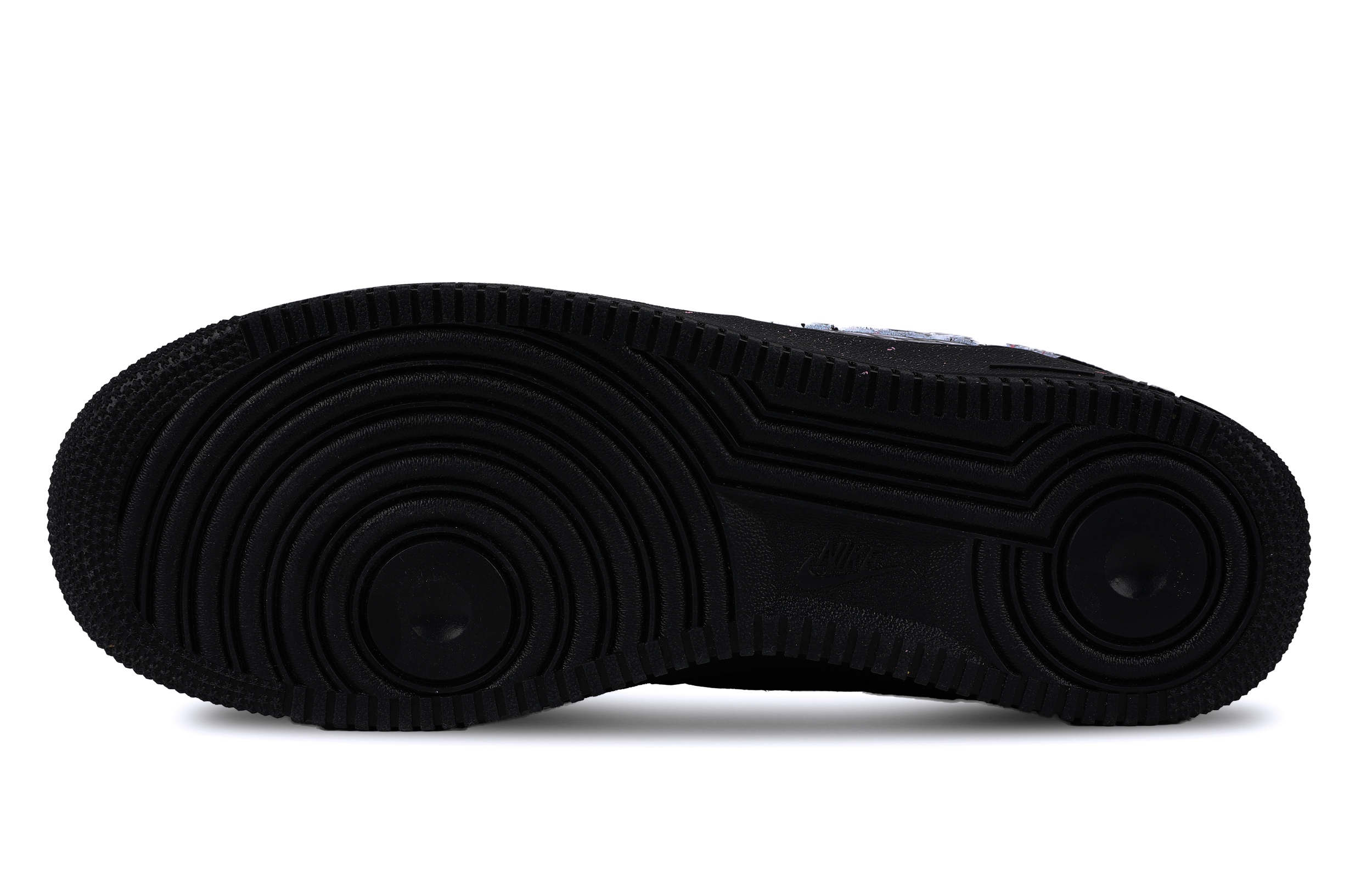 Nike Air Force 1 Wear resistant And Lightweight Low top Skateboard Shoes Unisex Black купить в интернет-магазине Yoocart с быстрой доставкой по России.