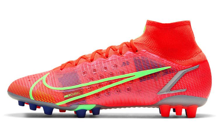 Nike Mercurial Superfly 8 Elite Ag Artificial Grass 'Red Neon Green'