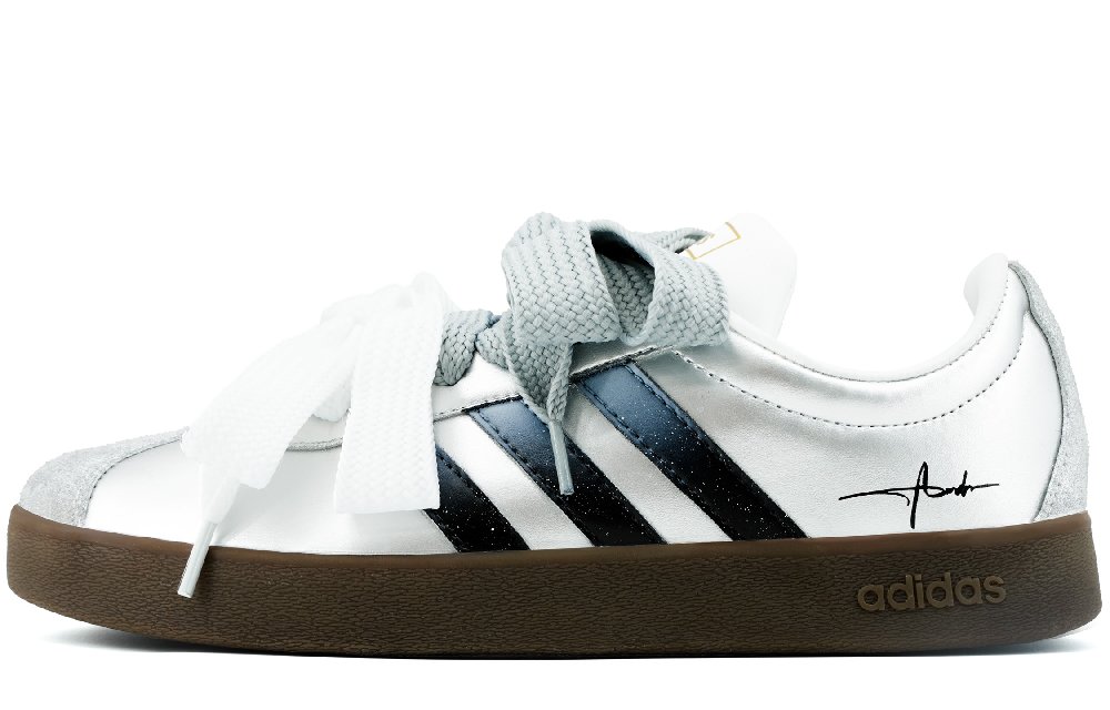 Adidas Neo VL Court 2.0 Wear resistant And Lightweight Low Top Skateboard Shoes Unisex White