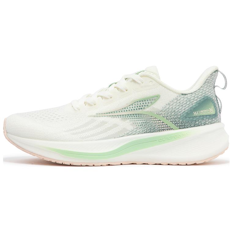 361° Wing Gundam 5.0 Cushioning Rebound Low Top Running Shoes Women's White Green