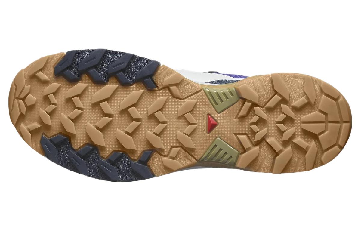SALOMON X ULTRA 360 Cushioned Slip-Resistant Low-Top Outdoor Shoes Men's Blue Brown купить в интернет-магазине Yoocart с быстрой доставкой по России.