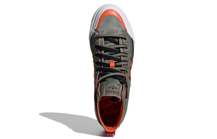 Adidas Nizza Hi Dl 'Green White Orange' купить в интернет-магазине Yoocart с быстрой доставкой по России.