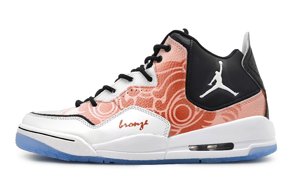Jordan Courtside 23 Mid-Top Vintage Basketball Shoes Women's Red
