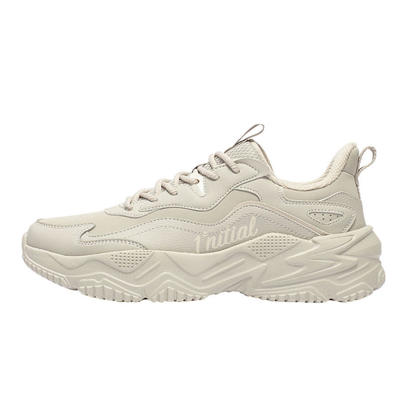 361° Anti Slip Wear Resistant Low Top Casual Shoes Women's Milk White