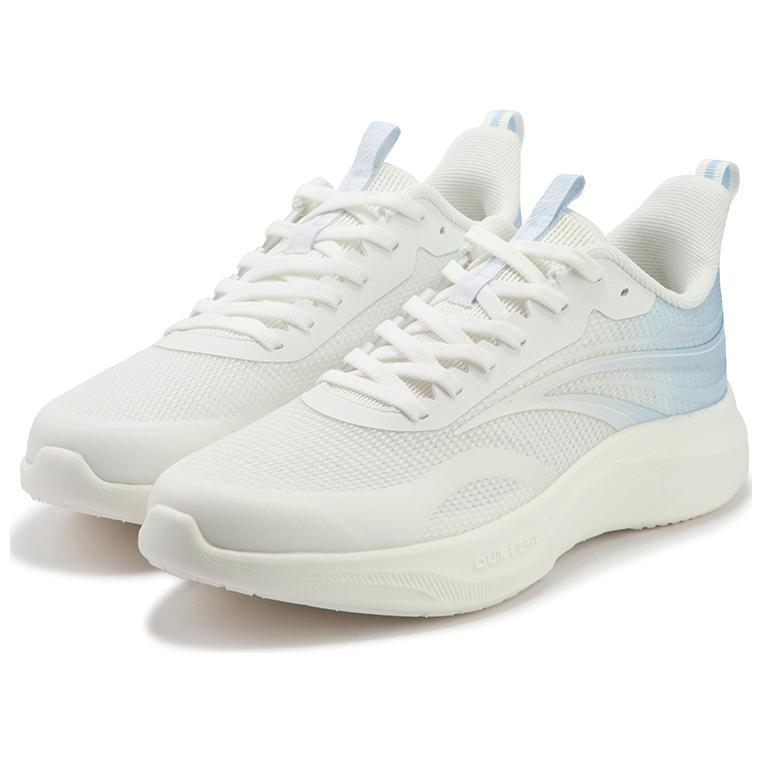361° Wear-resistant And Lightweight Low-Top Casual Running Shoes Women's White Blue купить в интернет-магазине Yoocart с быстрой доставкой по России.