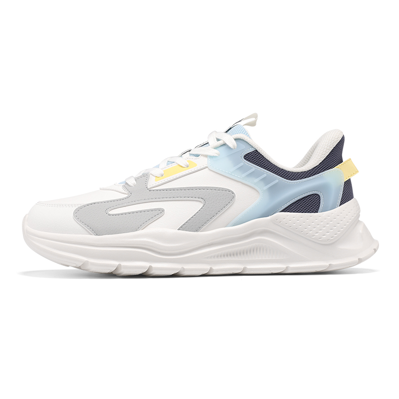 361° Slip Resistant, Abrasion Resistant, Lightweight Low Top Casual Shoes Men's White Blue