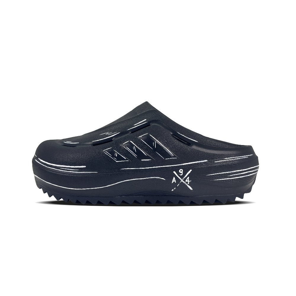 Adidas OZWAVE CLOG Slip Resistant Closed Toe Slippers Unisex Black White
