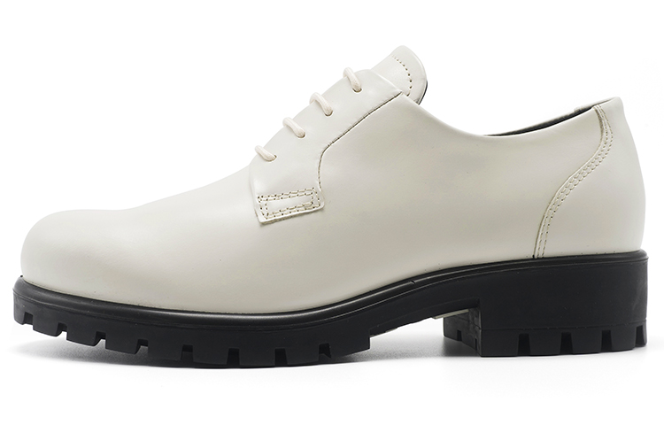 Ecco Flat Shoes Women's Limestone White