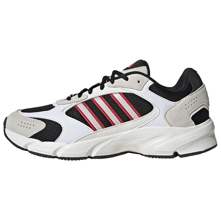 Adidas CRAZYCHAOS 2000 Anti-Slip Wear-Resistant Low-Top Casual Running Shoes Men's White