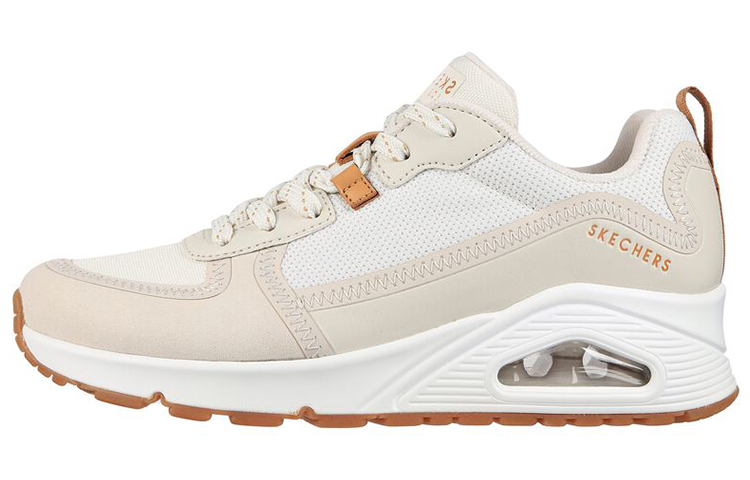 Skechers Uno Low Top Casual Shoes Women's Ecru