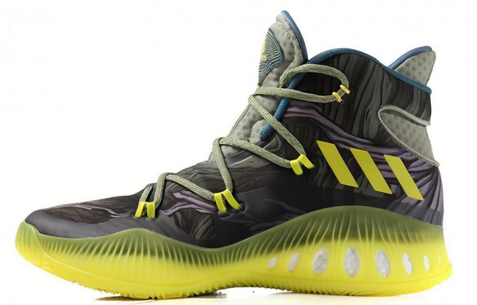 Adidas Crazy Explosive 2017 Non slip Lightweight High Top Basketball Shoes Men's