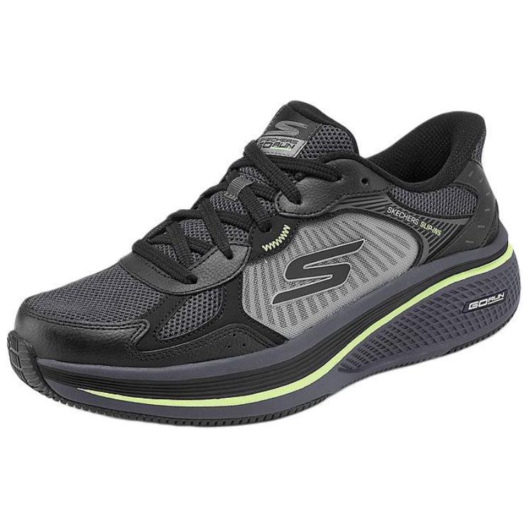 Skechers MEN'S GO Low Top Casual Running Shoes Men's Black