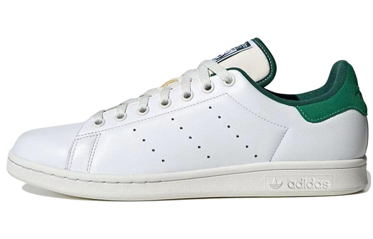 Adidas Stan Smith 'White Green Suede Heel'