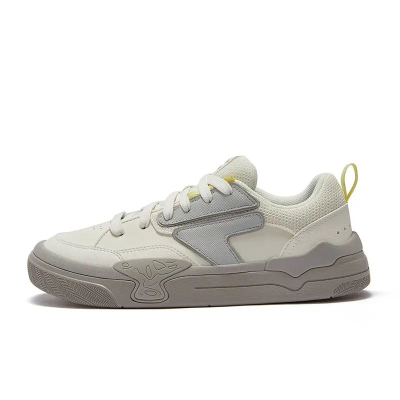 FILA FUSION Low Top Skateboard Shoes Women's White
