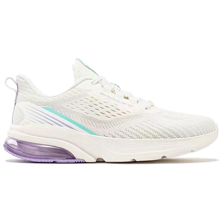 361° Cushioning And Breathable Low Top Running Shoes Women's White