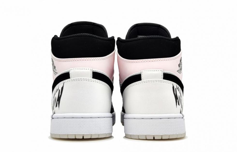 Jordan Air Jordan 1 Vintage Basketball Shoes Women's Mid top Light Pink/White купить в интернет-магазине Yoocart с быстрой доставкой по России.