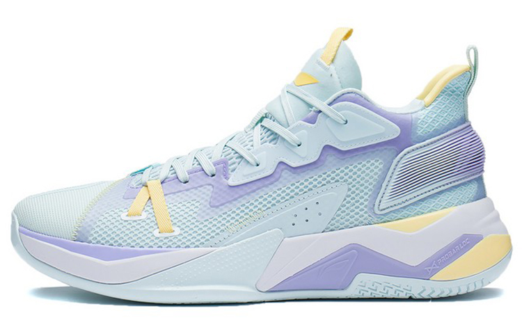 LiNing Fighting Falcon Cushioning Rebound Low-Top Performance Basketball Shoes Men's Blue