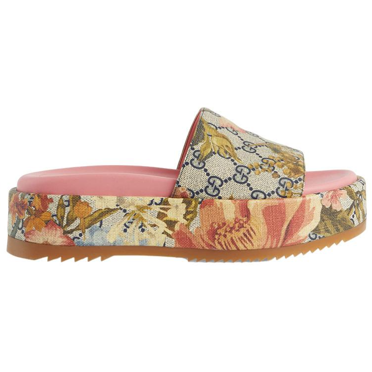 GUCCI Slide Slippers Women's Multicolor