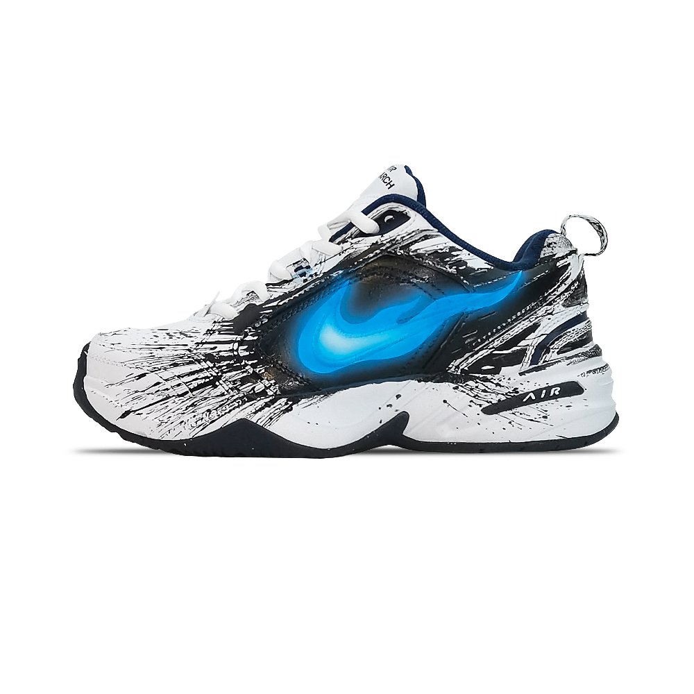 Nike Air Monarch 4 Chunky Sneakers Unisex Low top Blue