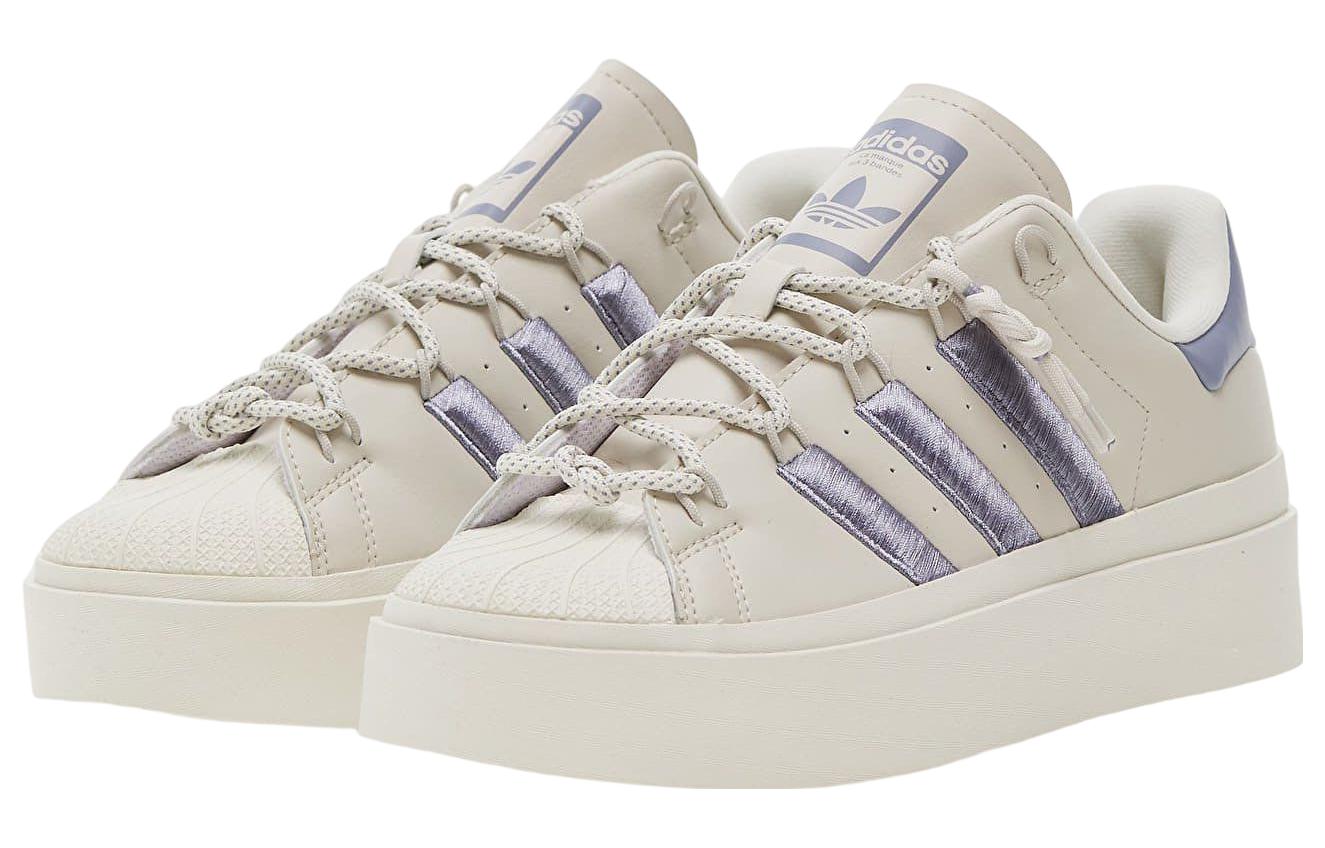 Superstar Women's Adidas Originals Bonega 'Aluminium Silver Violet' Women's