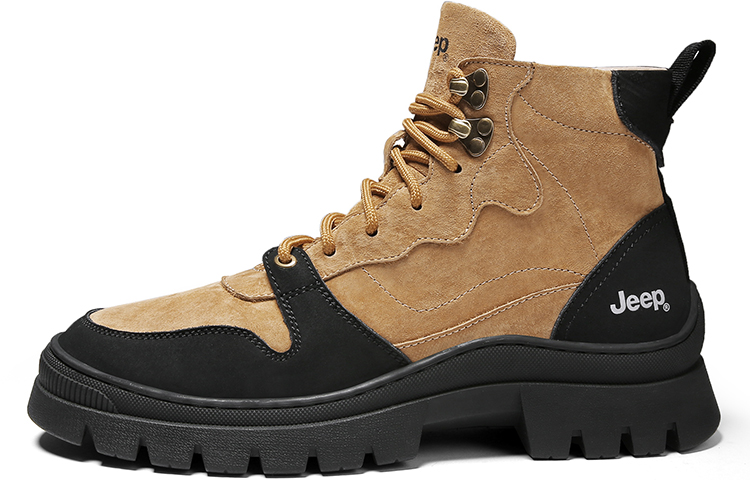 Jeep Outdoor Boots Men Earth Yellow
