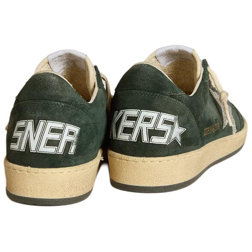 Golden Goose Ball Star Low-Top Skateboard Shoes Women's Green