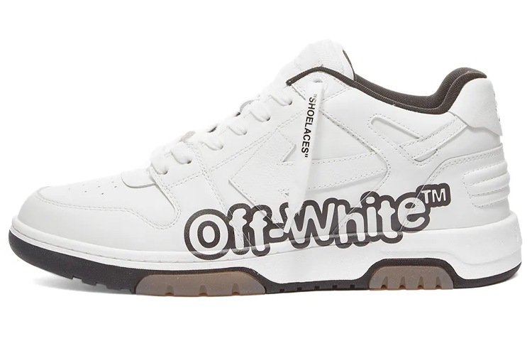 OFF WHITE Out Of Office Low Top For Walking Sneaker 'White Black'