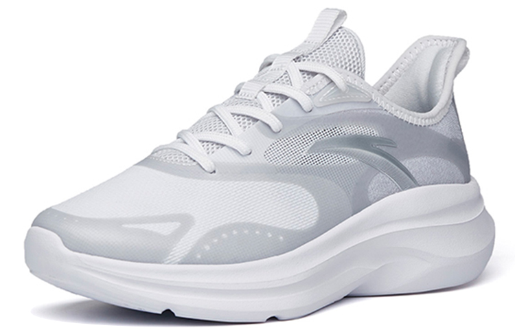 Anta Leaves 2.0 Cushioning Anti-Slip And Wear-Resistant Low-Top Running Shoes Women's Gray White Silver купить в интернет-магазине Yoocart с быстрой доставкой по России.