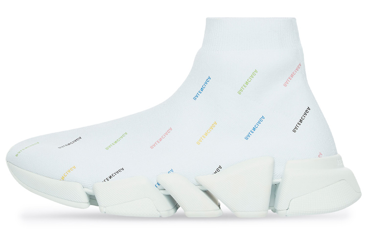 Balenciaga Speed 2.0 Sneaker 'All Over Logo - White Multi'