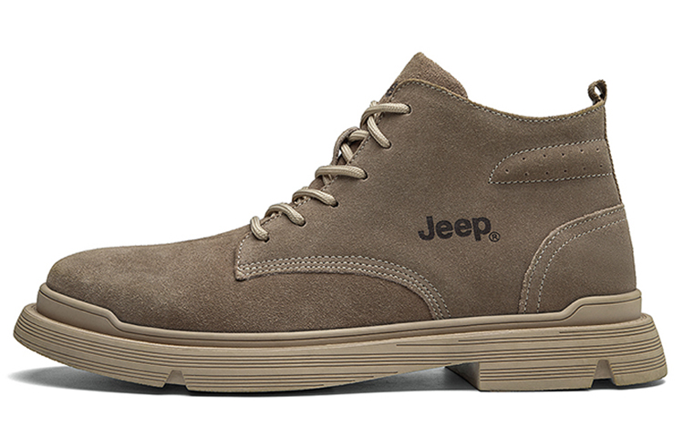 Jeep Martin Boots Men Camel