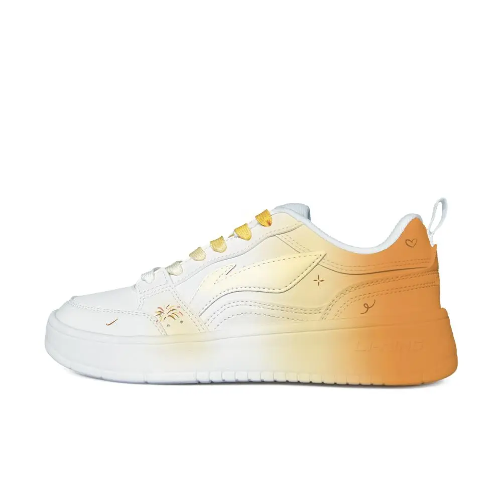 LINING Acer Truncatum Skateboard Shoes Unisex Low top White