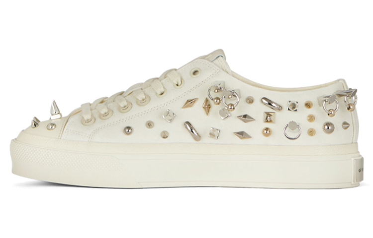 Givenchy City Skateboard Shoes Women's Low-Top White