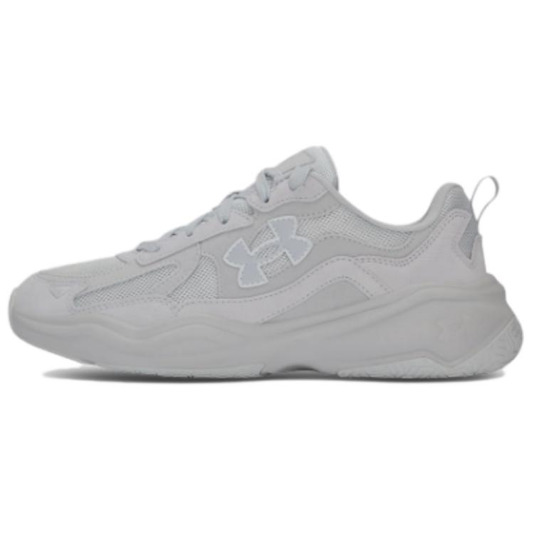 Under Armour Anti-Slip Wear-Resistant Low-Top Casual Shoes Unisex Gray