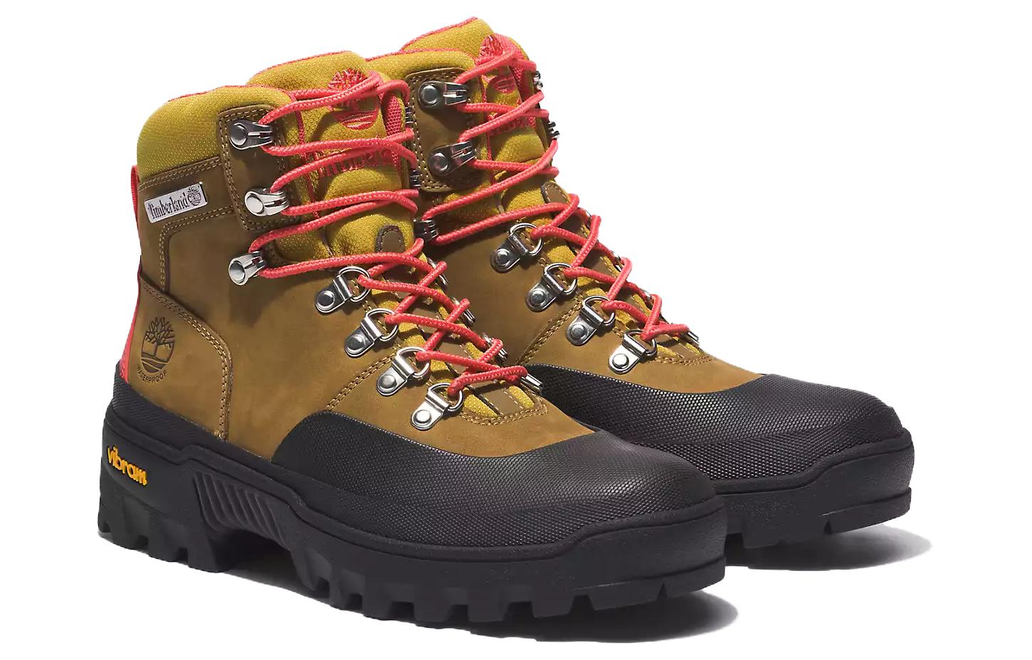 Timberland Euro Hiker Slip Resistant Abrasion Resistant High top Outdoor Shoes Women's Brown Black