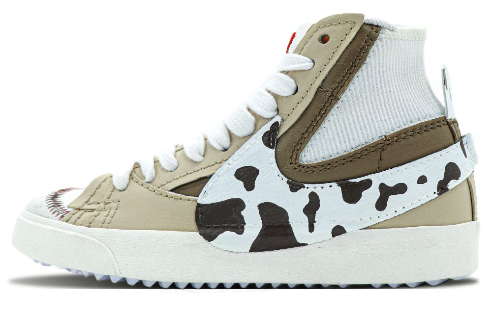 Nike Blazer High Top Skateboard Shoes Unisex Ivory