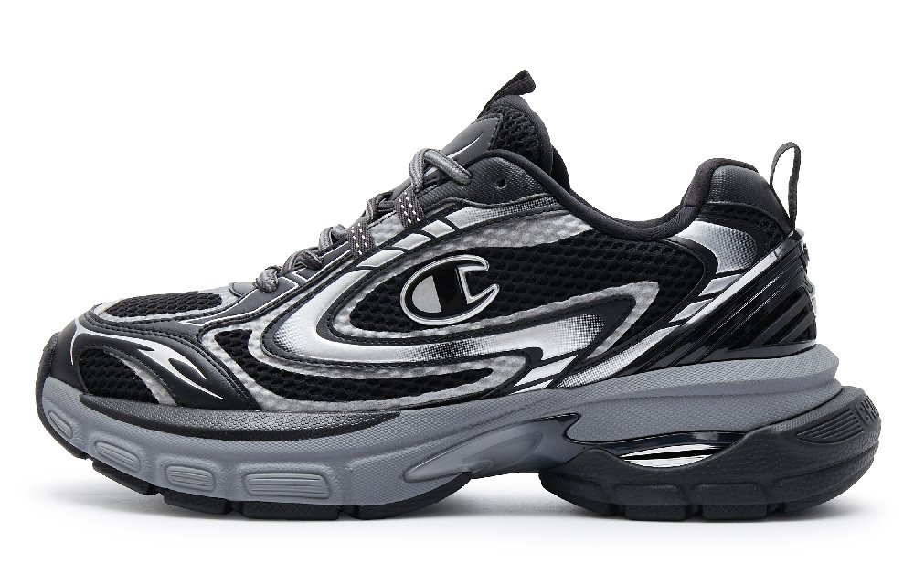 Champion Anti Slip Wear Resistant Running Shoes Men's Black