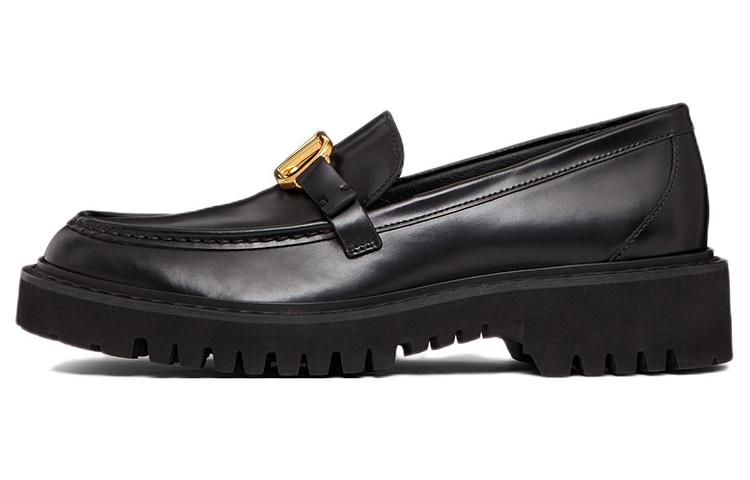 Valentino Garavani VLogo Signature Leather Loafers