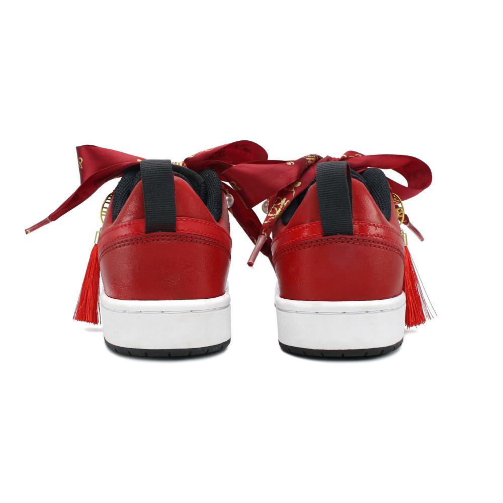 Nike Court Borough Slip Resistant, Abrasion Resistant, Lightweight Low Top Skateboard Shoes Women's Red купить в интернет-магазине Yoocart с быстрой доставкой по России.
