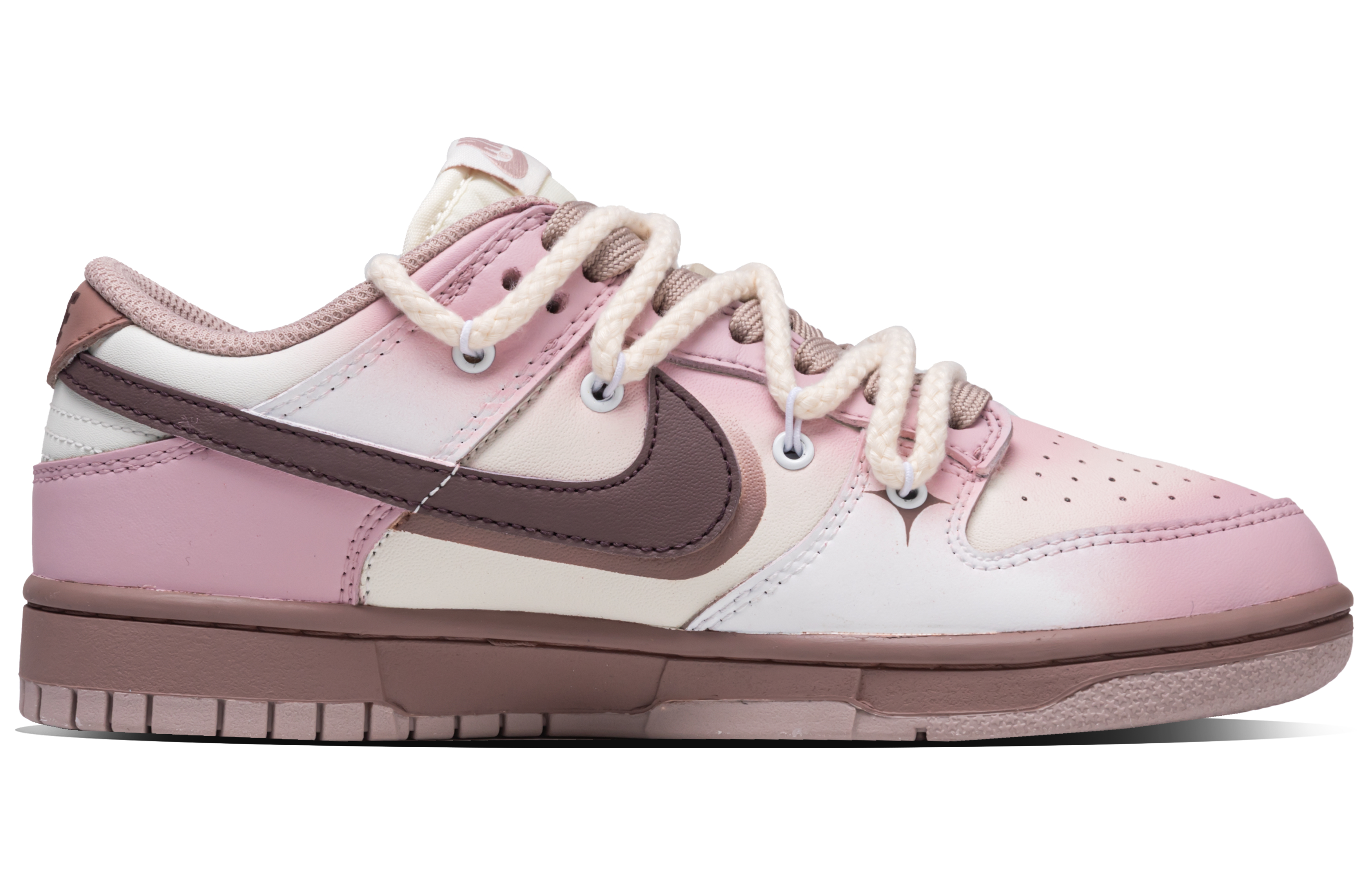 Nike Dunk Sweet Box Abrasion Resistant Low Top Skateboard Shoes Women's Pink Brown купить в интернет-магазине Yoocart с быстрой доставкой по России.