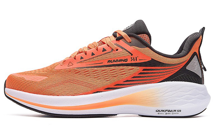 361° Flying Wing 2.0 Low Top Running Shoes Men's Orange Black
