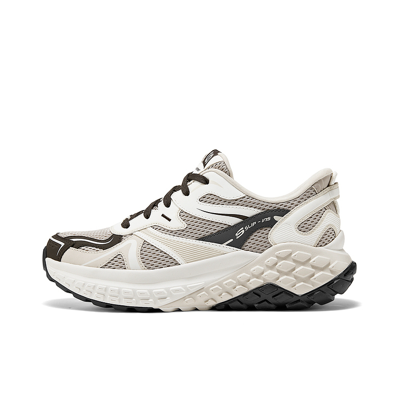 Skechers Street Shock Absorbers Low Top Chunky Sneakers Men's White
