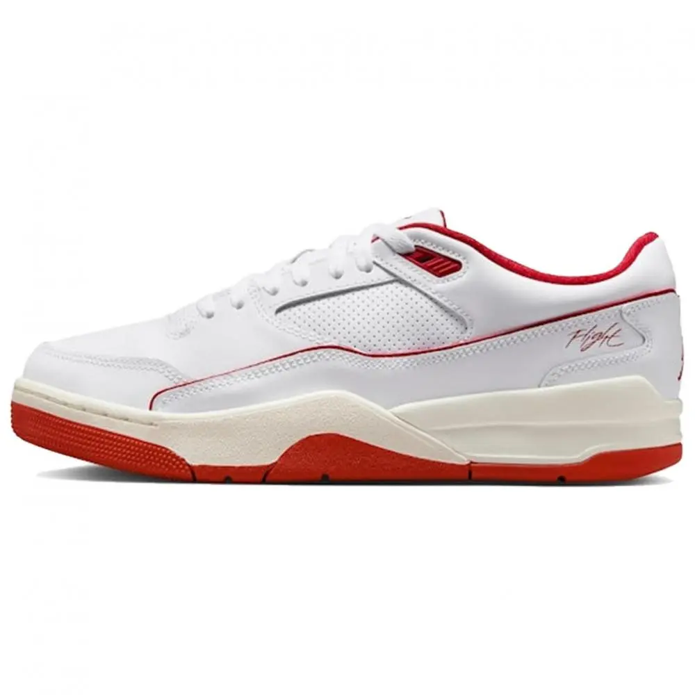 Jordan Flight Court White Sail Black Varsity Red