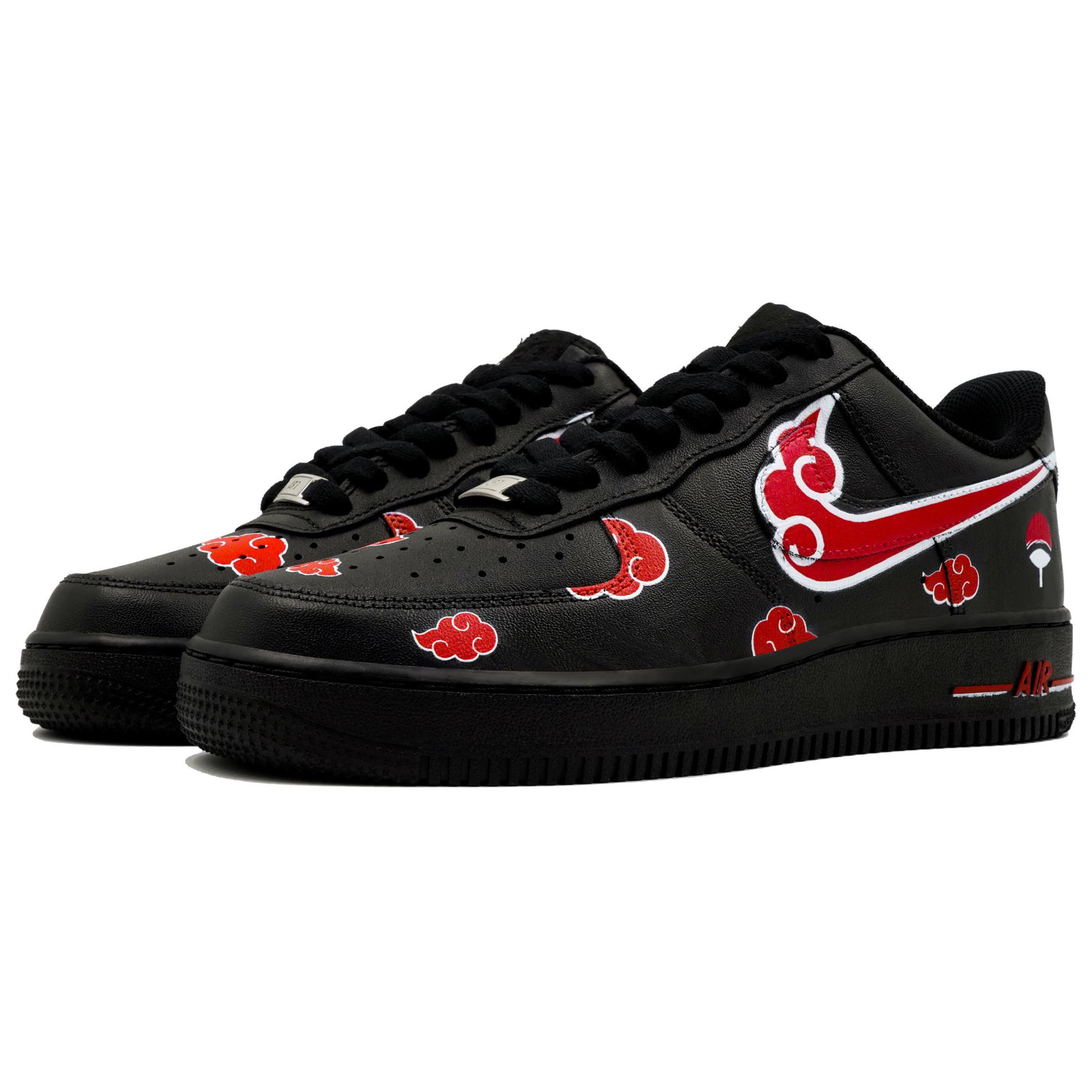 Nike Air Force 1 Van Gogh, Chinese Style 'Dawn' Shopping Bag Thermal Coverage Low top Skateboard Shoes Unisex Black Red купить в интернет-магазине Yoocart с быстрой доставкой по России.