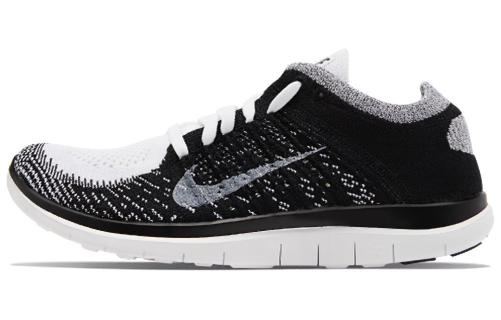 Nike Free 4.0 Flyknit White Black 2020 Women's